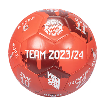 Bayern Mnichov fotbalový mini míč Signature 2023/24 - size 1