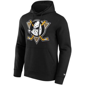 Anaheim Ducks pánská mikina s kapucí Primary Logo Graphic Hoodie black