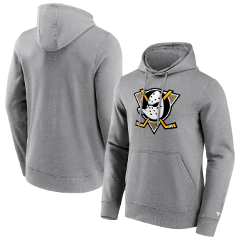 Anaheim Ducks pánská mikina s kapucí Primary Logo Graphic Hoodie grey