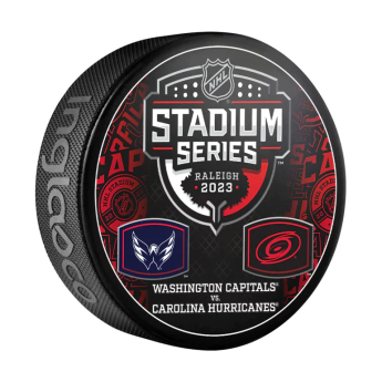 NHL produkty puk Stadium Series Dueling Washington Capitals vs. Carolina Hurricanes
