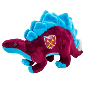 West Ham United plyšový Stegosaurus claret and blue