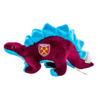 West Ham United plyšový Stegosaurus claret and blue