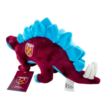 West Ham United plyšový Stegosaurus claret and blue