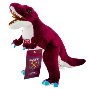 West Ham United plyšový dinosaurus T-Rex