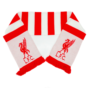 FC Liverpool zimní šála Bar Scarf with red fringe