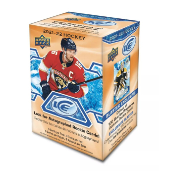 NHL boxy hokejové karty NHL 2021-22 Upper Deck Ice Blaster Box