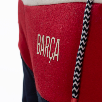 FC Barcelona pánská mikina s kapucí Colour