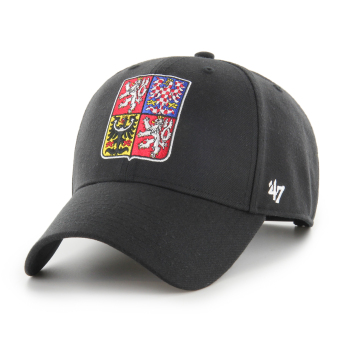 Hokejové reprezentace čepice baseballová kšiltovka Czech Republic 47 MVP SNAPBACK Black