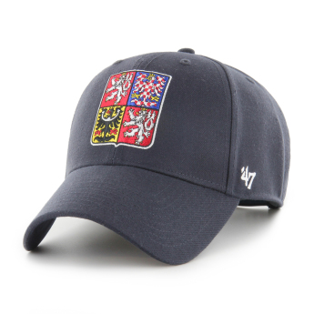 Hokejové reprezentace čepice baseballová kšiltovka Czech Republic 47 MVP SNAPBACK Navy