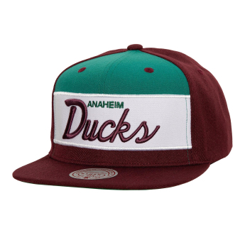 Anaheim Ducks čepice flat kšiltovka Retro Sport Snapback Vintage