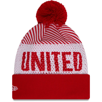 Manchester United dětská zimní čepice Engineered Cuff Red