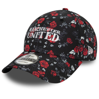 Manchester United čepice baseballová kšiltovka 9Forty Floral black