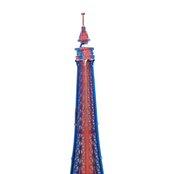 Paris Saint Germain 3D kovový model Eiffel Tower Model Kit