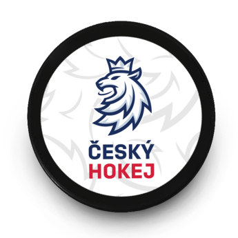 Hokejové reprezentace puk Czech Ice Hockey logo lion