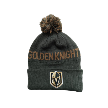 Vegas Golden Knights dětská zimní čepice Cufed Knit With Pom