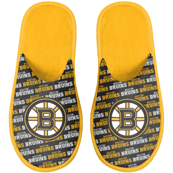 Boston Bruins dětské pantofle team scuff slippers