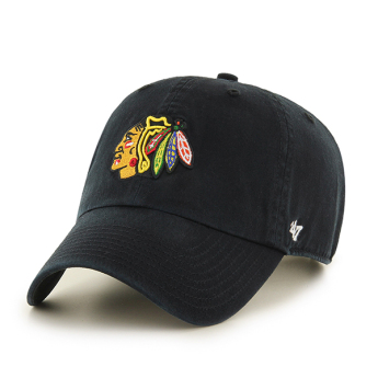 Chicago Blackhawks čepice baseballová kšiltovka 47 Clean Up black