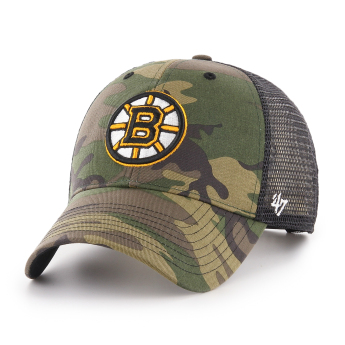 Boston Bruins čepice baseballová kšiltovka 47 Camo Branson MVP