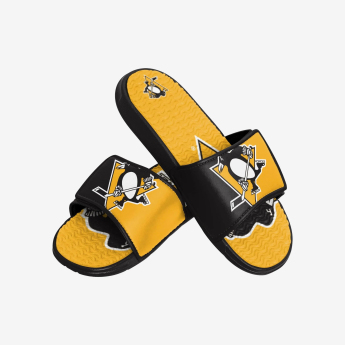Pittsburgh Penguins pánské pantofle Colorblock Slipper