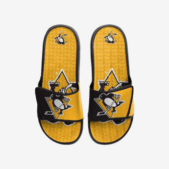 Pittsburgh Penguins pánské pantofle Colorblock Slipper