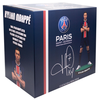 Paris Saint Germain pryskyřicová socha Football´s Finest Kylian Mbappe Premium Statue