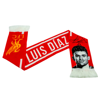 FC Liverpool zimní šála Luis Diaz