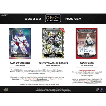 NHL boxy hokejové karty NHL 2022-23 Upper Deck O-Pee-Chee Platinum Hobby Box