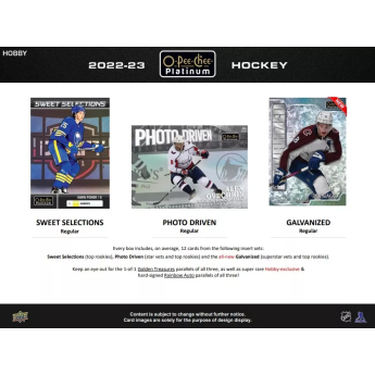 NHL boxy hokejové karty NHL 2022-23 Upper Deck O-Pee-Chee Platinum Hobby Box