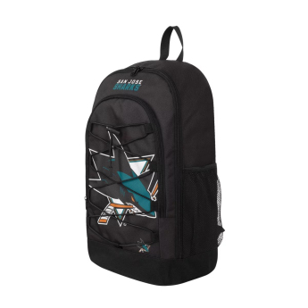 San Jose Sharks batoh na záda FOCO Big Logo Bungee Backpack