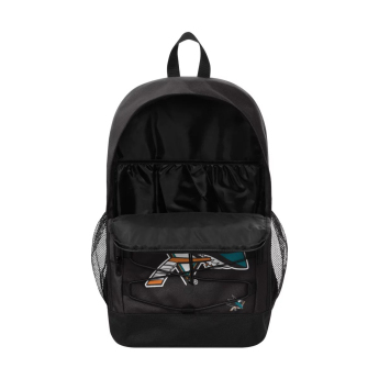 San Jose Sharks batoh na záda FOCO Big Logo Bungee Backpack