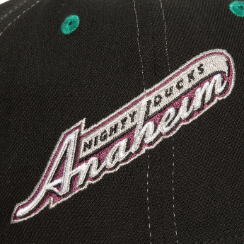 Anaheim Ducks čepice flat kšiltovka Overbite Pro Snapback Vntg
