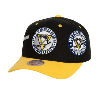 Pittsburgh Penguins čepice flat kšiltovka Overbite Pro Snapback Vntg