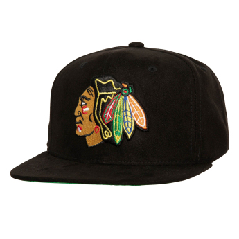 Chicago Blackhawks čepice flat kšiltovka Sweet Suede Snapback