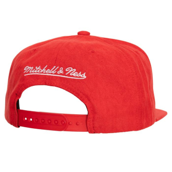 Detroit Red Wings čepice flat kšiltovka Sweet Suede Snapback Vntg red