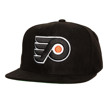 Philadelphia Flyers čepice flat kšiltovka Sweet Suede Snapback Vntg black