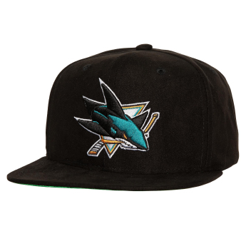 San Jose Sharks čepice flat kšiltovka Sweet Suede Snapback