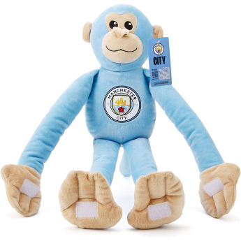 Manchester City plyšová opice Plush Hanging Monkey