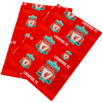 FC Liverpool balící papír 2 pcs Text Gift Wrap