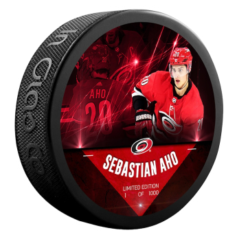 Carolina Hurricanes puk sebastian aho 20 exclusive player hockey puck