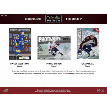 NHL boxy hokejové karty NHL 2022-23 Upper Deck O-Pee-Chee Platinum Blaster Box