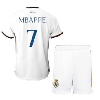 Real Madrid dětský set Replica 23/24 Home Mbappe