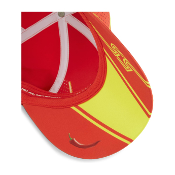 Ferrari dětská čepice baseballová kšiltovka Driver Sainz red F1 Team 2024