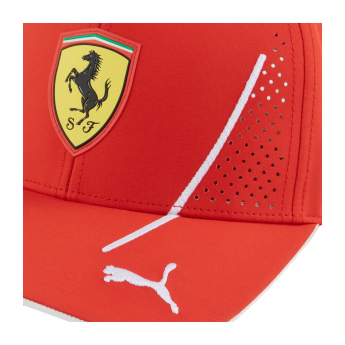 Ferrari dětská čepice baseballová kšiltovka Driver Leclerc red F1 Team 2024