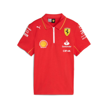 Ferrari dětské polo tričko Driver red F1 Team 2024
