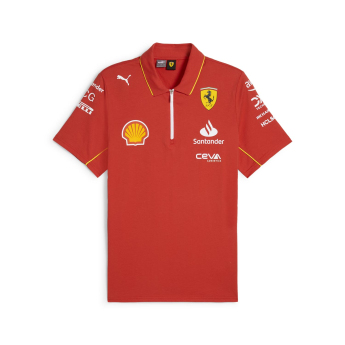 Ferrari pánské polo tričko Driver red F1 Team 2024