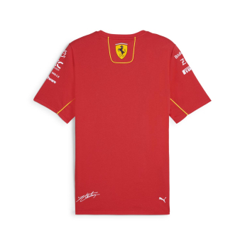 Ferrari pánské tričko Driver Leclerc red F1 Team 2024