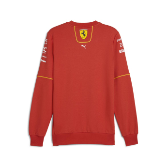 Ferrari pánská mikina Driver Crew Neck red F1 Team 2024