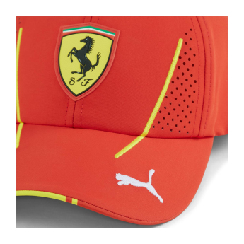 Ferrari čepice baseballová kšiltovka Driver Sainz red F1 Team 2024