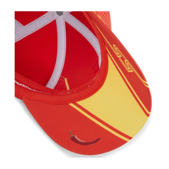 Ferrari čepice baseballová kšiltovka Driver Sainz red F1 Team 2024