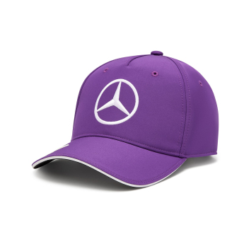 Mercedes AMG Petronas dětská čepice baseballová kšiltovka Driver Lewis Hamilton purple F1 Team 2024